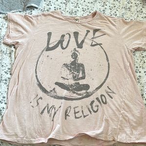 Love is My Religion Magnolia Pearl Tee